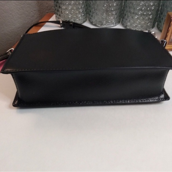 Kate Spade Cameron Convertible Crossbody Black with Multi-Colored Dots - Picture 5 of 8